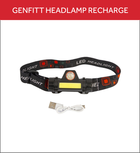 Headlamp recharge